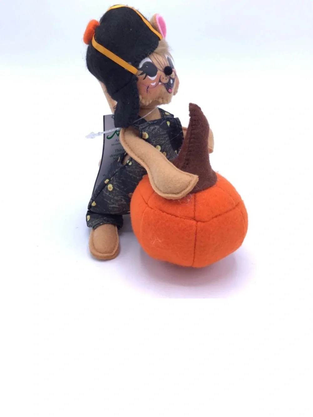 New with tags Annalee Pumpkin Carving Mouse